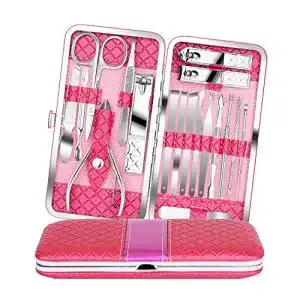 Nageletui teamkio nagelknipser nagelfeilen manikuere set damen