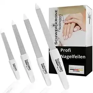 Nagelfeile schwertkrone hochwertig solingen set 4 teilig saphir