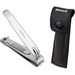 Nůžky na nehty Socialic Premium Set včetně pouzdra a pilníku