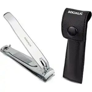 Nagelknipser socialic premium set inkl etui und nagelfeile