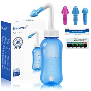 Set doccia nasale Maoever, brocca per risciacquo nasale per la pulizia nasale