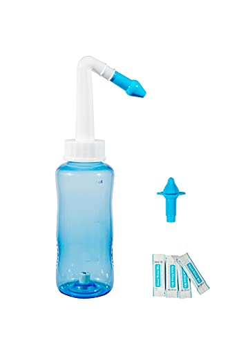 Achetez une douche nasale. Coffret ZENZARA 300 ml avec 10 x sels de rinçage nasal