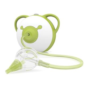 Nosiboo Pro Baby burun aspiratörü, elektrikli, yeşil