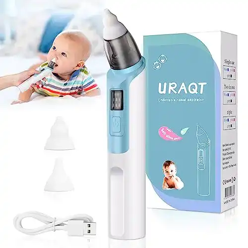 Nasensauger für Babys von URAQT – Elektrischer Nasenreiniger