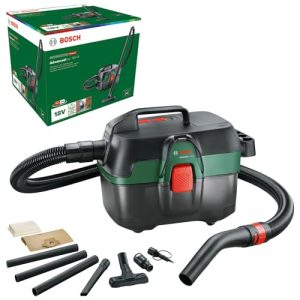 Bosch Home and Garden wet and dry vacuum cleaner, battery