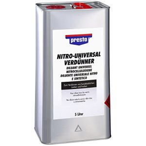 Nitroverdünnung Presto 171659 Nitro-Universalverdünnung 5 l - nitroverduennung presto 171659 nitro universalverduennung 5 l