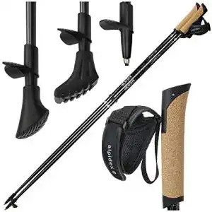 Nordic walking stoecke alpidex superleicht carbon