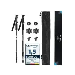 Nordic walking stoecke jelex nature teleskop walking stoecke