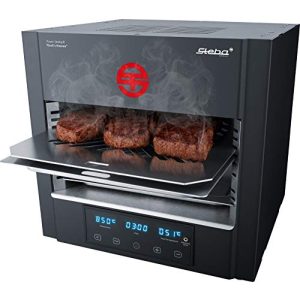 Griglia termica superiore Steba Power ELEKTRO griglia per bistecche PS E 2600 XL Devil's