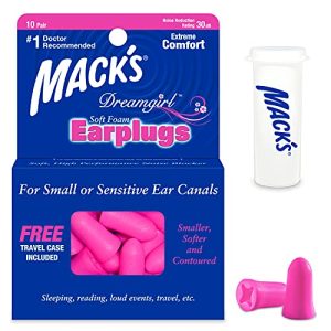 Tapones para los Oídos Mack's ® Dreamgirl Tapones para los Oídos de Espuma Suave (10 Pares)