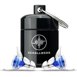 Tampões auditivos Schallwerk ® Strong+ | proteção auditiva discreta
