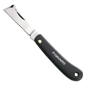 Fiskars delikli bıçak, toplam uzunluk: 17 cm, paslanmaz çelik