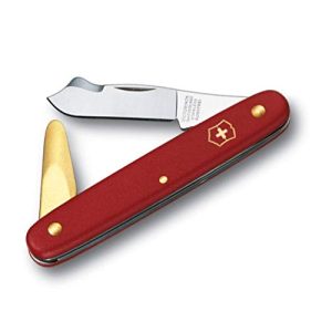 Couteau à greffer Victorinox, outil de poche, jardin, combinaison 2, rouge