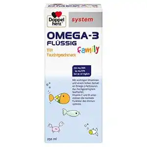 Omega 3 oel doppelherz system omega 3 family fluessig