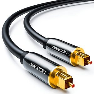 Optisches Kabel deleyCON 3,0m Optisches Digital Audio Kabel