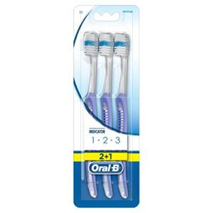 Oral-B-Zahnbürste Oral-B Manuell 1 2 3-Indikator Zahnbürste