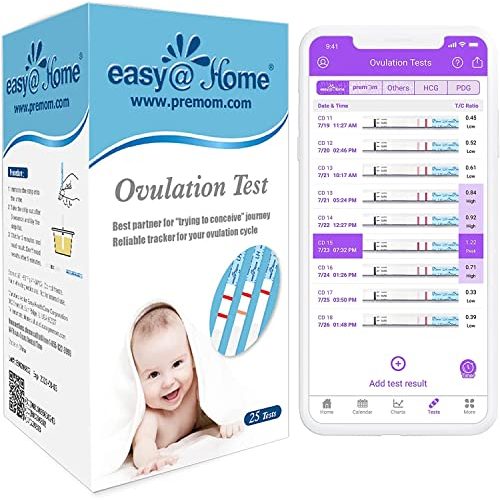 Ovulationstest Easy@Home 25 Kinderwunsch Fruchtbarkeitstest