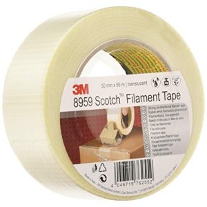 Emballagetape 3M Scotch filamenttape 8959 gennemsigtig