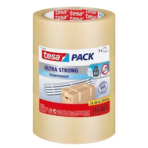 Fita de embalagem tesa pack Ultra Strong, fitas adesivas de PVC