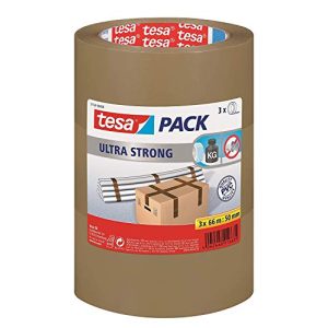 Ruban d'emballage tesa pack Ultra Strong, rubans adhésifs PVC