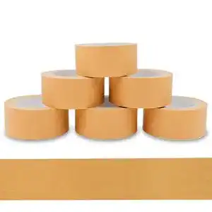Paketklebeband verpacking 6 rollen papierklebeband 50m braun