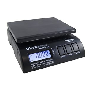 Pakkevekt My Weigh Ultra-55 opp til 25kg, med ekstra brevholder