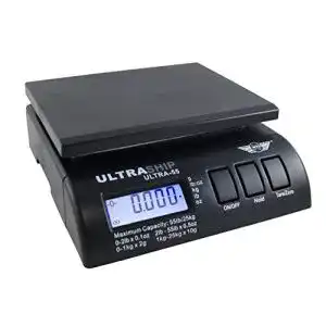 Paketwaage my weigh ultra 55 bis 25kg mit extra briefhalter