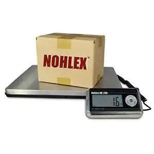 Paketwaage nohlex 200kg 100g robuste plattformwaage