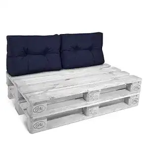Palettenkissen beautissu style 2x rueckenkissen 60x40 cm