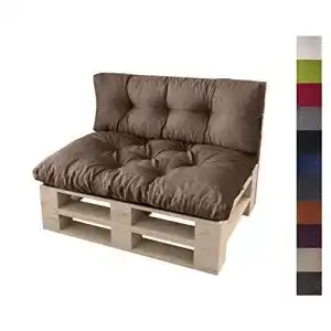 Palettenkissen sunnypillow auflage set fuer europaletten indoor