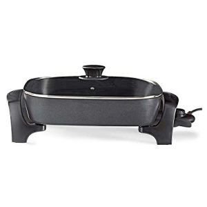 Party pan NEDIS electric pan, 40 cm, thick-walled