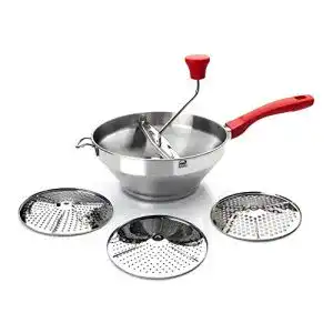 Passiermuehle ibili 742420 passiergeraet set luxe mit 3 scheiben