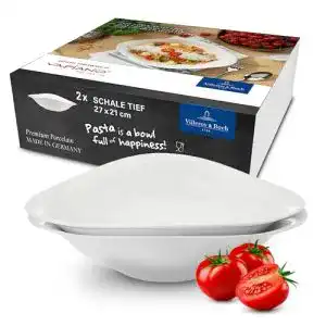 Pastateller villeroy boch vapiano pastaschalen set 2 teilig