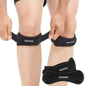 Bandagem para patela Bodyprox Patella Tendon Knee Strap pacote de 2