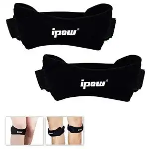Patellabandage ipow 2er set kniegurt jumpers knie bandage