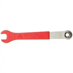 Pedalschluessel fischer rot uni