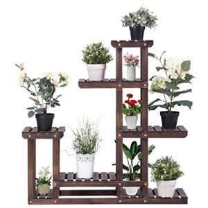 Plant shelf COSTWAY flower shelf, flower stand garden