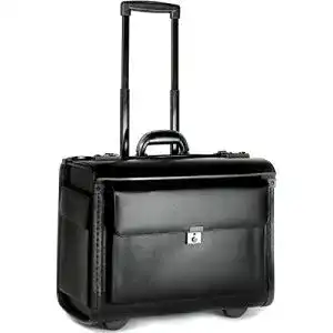Pilotenkoffer tassia business mit laptopfach business trolley