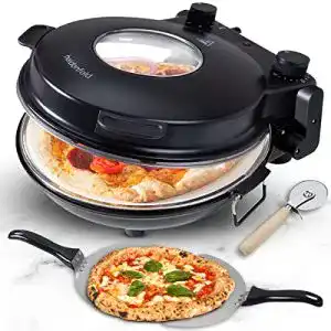 Pizzadom heidenfeld elektrischer pizzaofen napoli 1200 watt