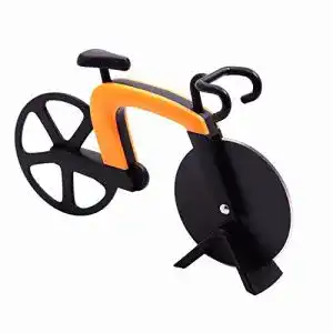 Pizzaschneider g a homefavor fahrrad klingen aus stahl