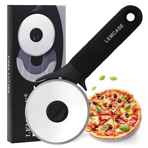 Pizza cutter LEMCASE pizza roller, pizza cutter, pizza knife