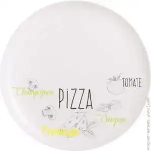 Pizzateller sleecom luminarc bistro pizza teller 32 cm 4 stueck