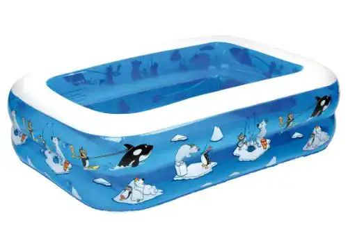 Planschbecken Friedola 12450 My First Pool Arctic 136x96x38 cm