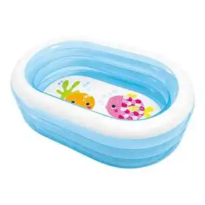 Planschbecken intex 57482np oval whale 163 cm