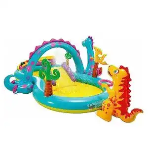 Planschbecken intex dinoland play center aufblasbar