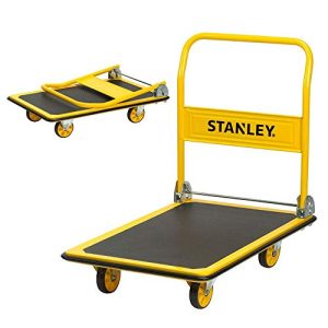 Stanley folding platform trolley, load capacity 300 kg, SXWTD-PC528