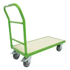 Plattformwagen trutzholm profi mit feststellbremsen