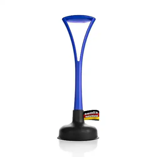 BigDean Abflussreiniger aus Gummi mit Saugglocke 13,5 cm Durchmesser