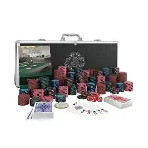 Pokerkoffer bullets playing cards corrado deluxe pokerset