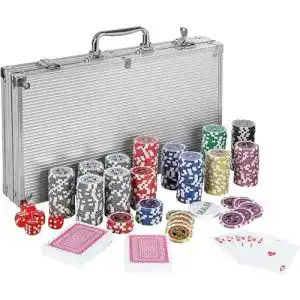 Pokerkoffer games planet mit 300 laser chips